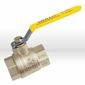 Apollo Valve Ball Valve Size 1/2in. NPT 600 # FP, BRS, CSA/UL, Threaded 94A-103-01